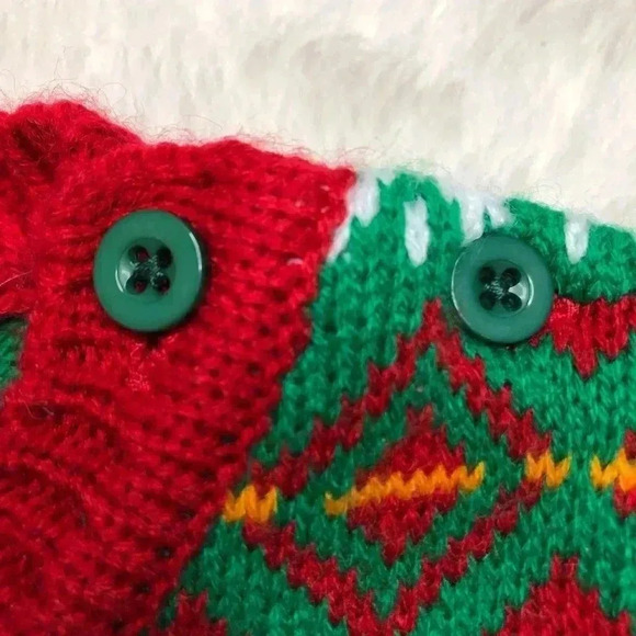 Happy Holidays Christmas Penguin  Sweater Size 3T - Picture 6 of 16
